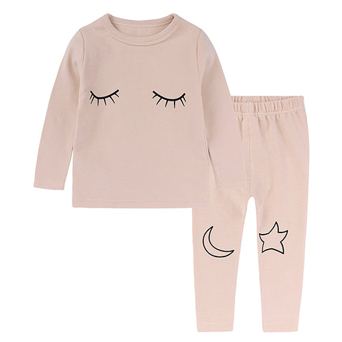 2026New Baby Long Sleeve Pajamas Cotton Cartoon Children Pyjamas Clothing Sets Kids Clothes Suits Baby Girls SleepwearBB421