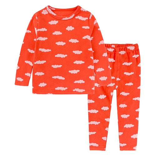 2026New Baby Long Sleeve Pajamas Cotton Cartoon Children Pyjamas Clothing Sets Kids Clothes Suits Baby Girls SleepwearBB421