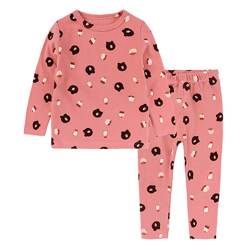 2026New Baby Long Sleeve Pajamas Cotton Cartoon Children Pyjamas Clothing Sets Kids Clothes Suits Baby Girls SleepwearBB421