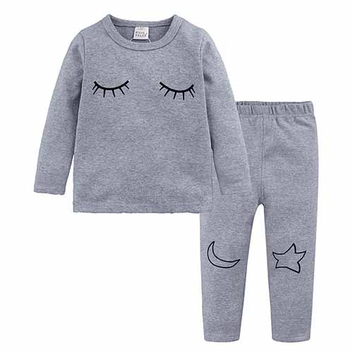 2026New Baby Long Sleeve Pajamas Cotton Cartoon Children Pyjamas Clothing Sets Kids Clothes Suits Baby Girls SleepwearBB421